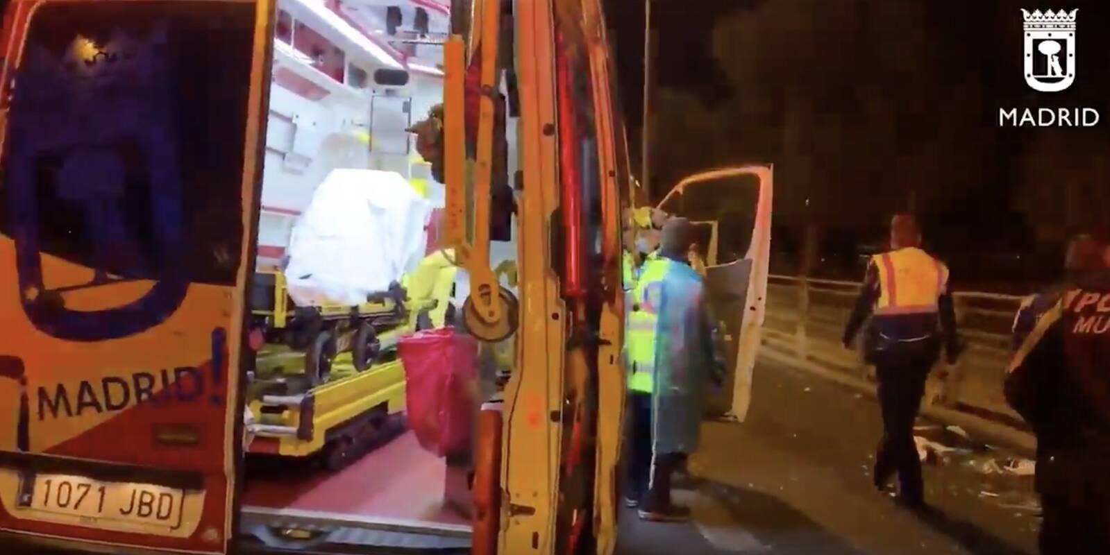 Un hombre herido muy grave al sufrir un accidente de moto en la A-5