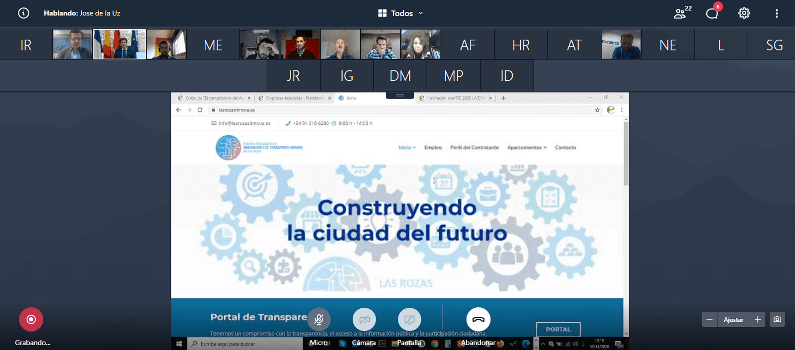 De la Uz: “Las Rozas será un aliado del ecosistema emprendedor para proyectos de tecnología disruptiva”