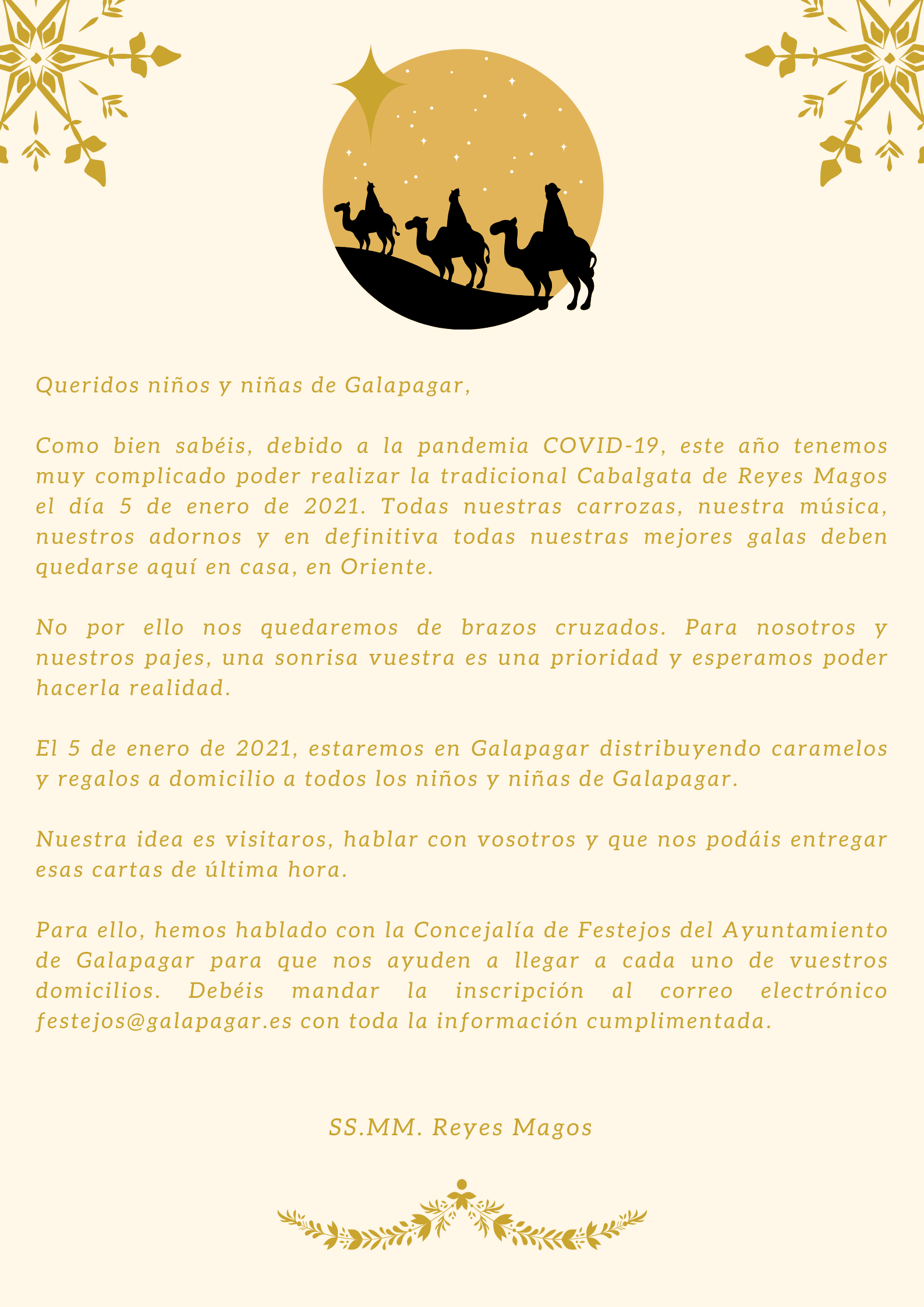 201116 galapagar carta reyes magos