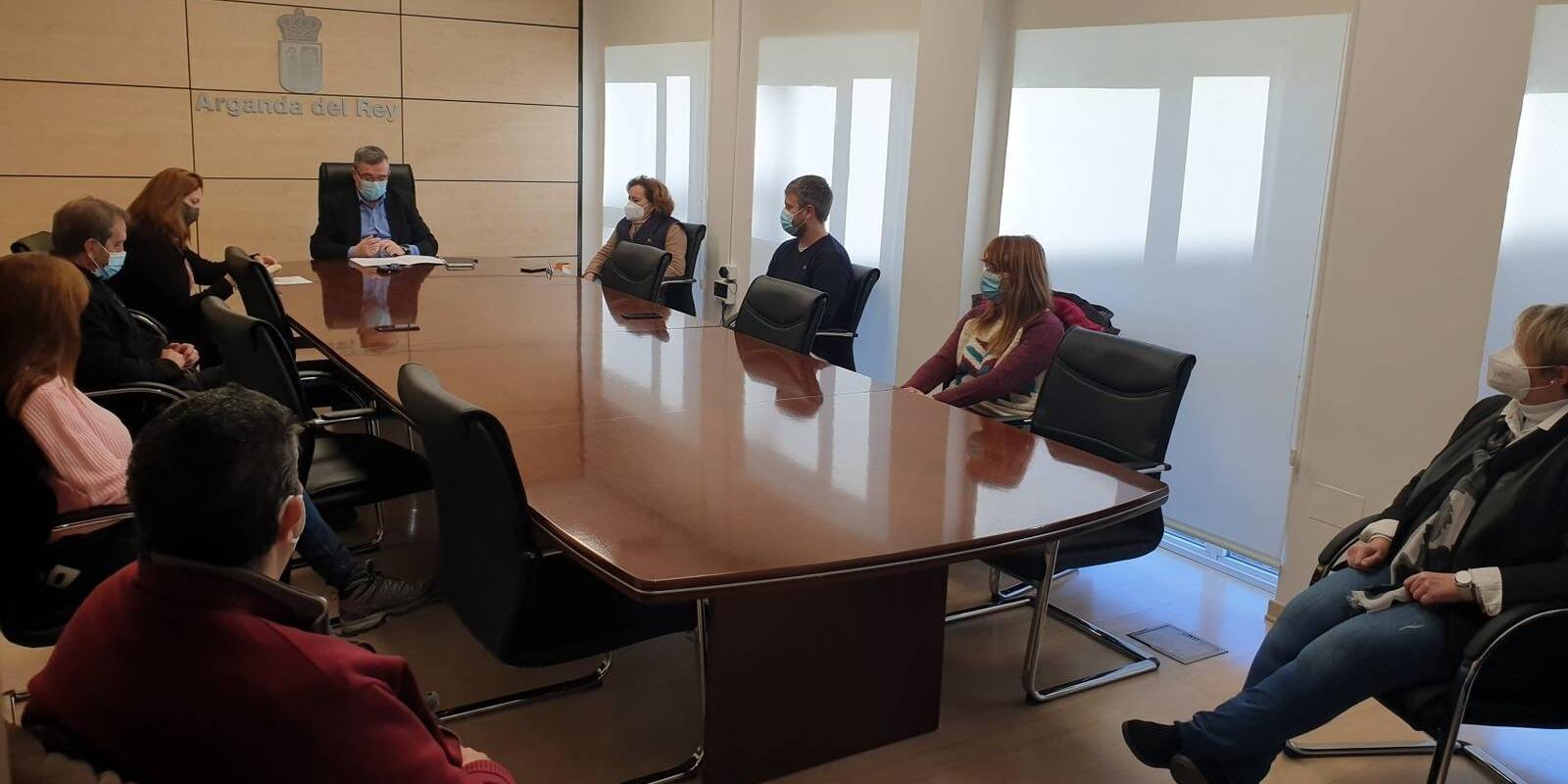 Arganda instará al Gobierno y a la Comunidad para obtener ayudas tras el paso de Filomena