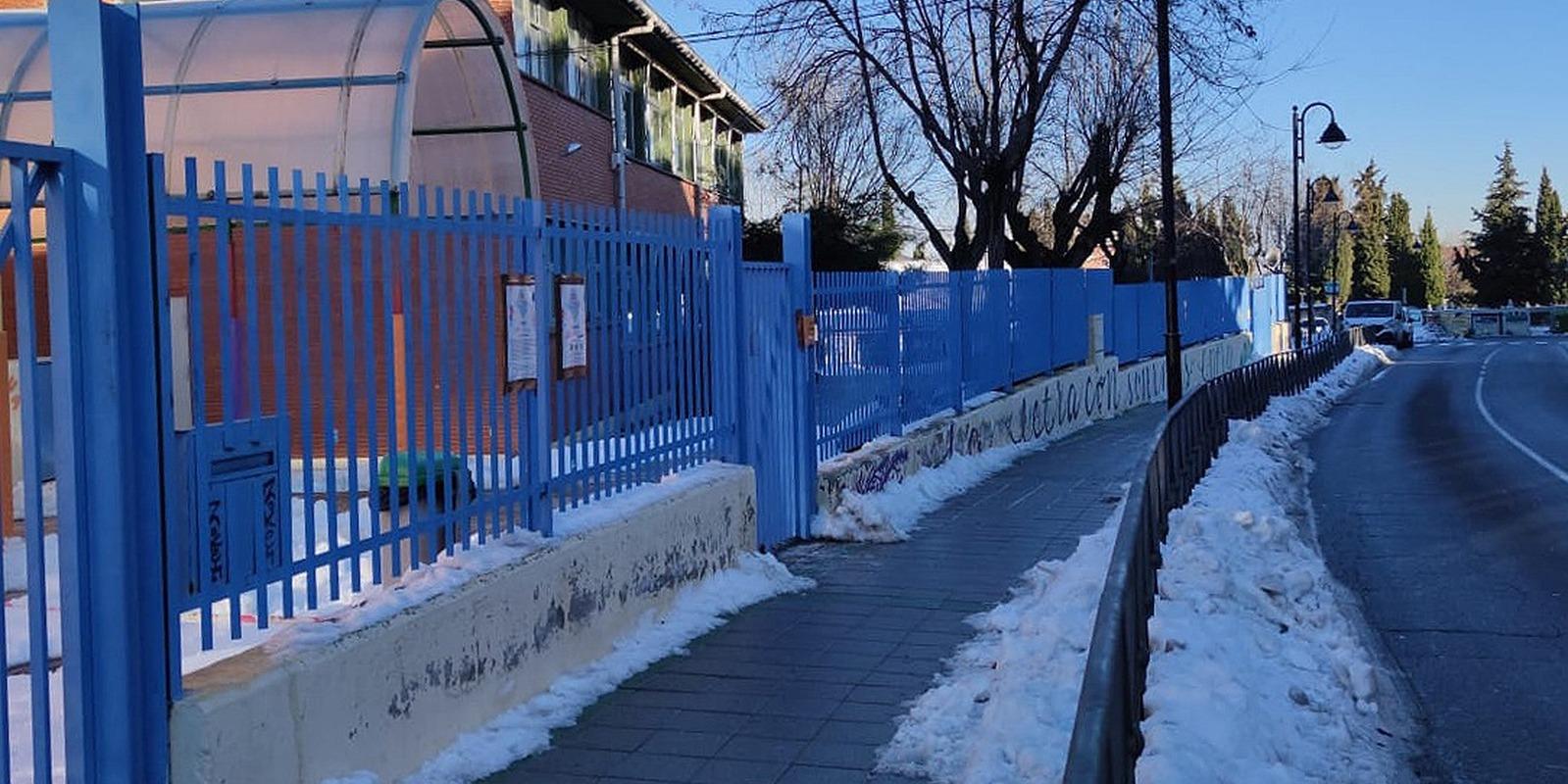 La DAT felicita al Ayuntamiento de Galapagar por la limpieza de los accesos a los centros educativos