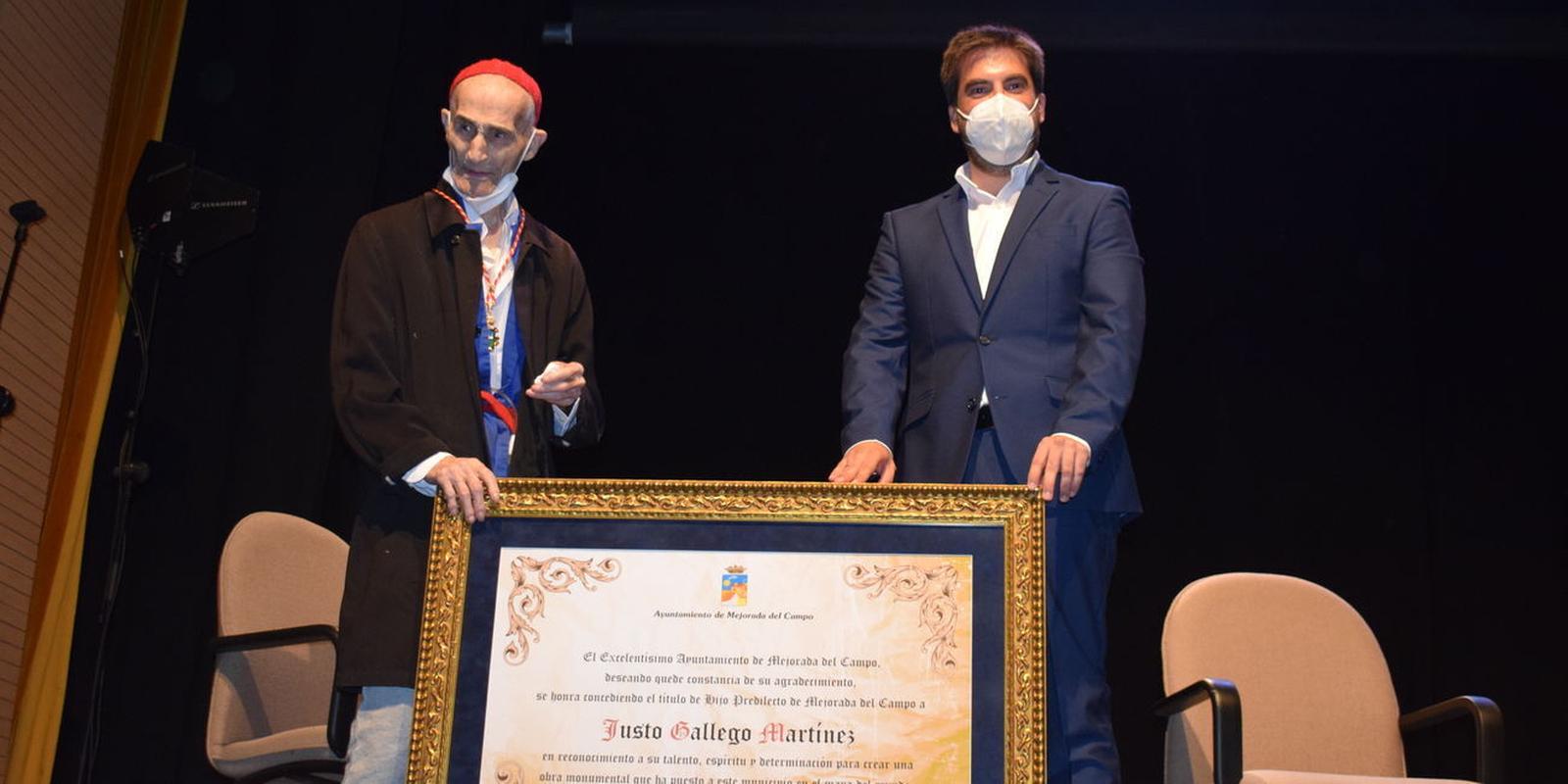 Mejorada del Campo reconoce a Justo Gallego como Hijo Predilecto de la ciudad  