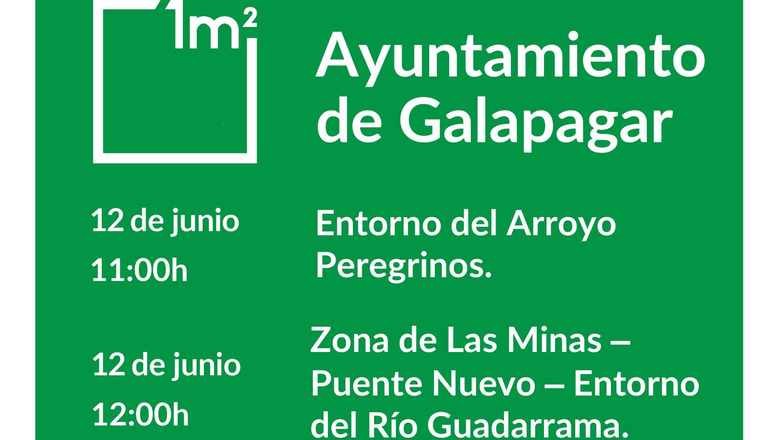 Galapagar organiza dos recogidas de basura en entornos naturales el sábado 12 de junio