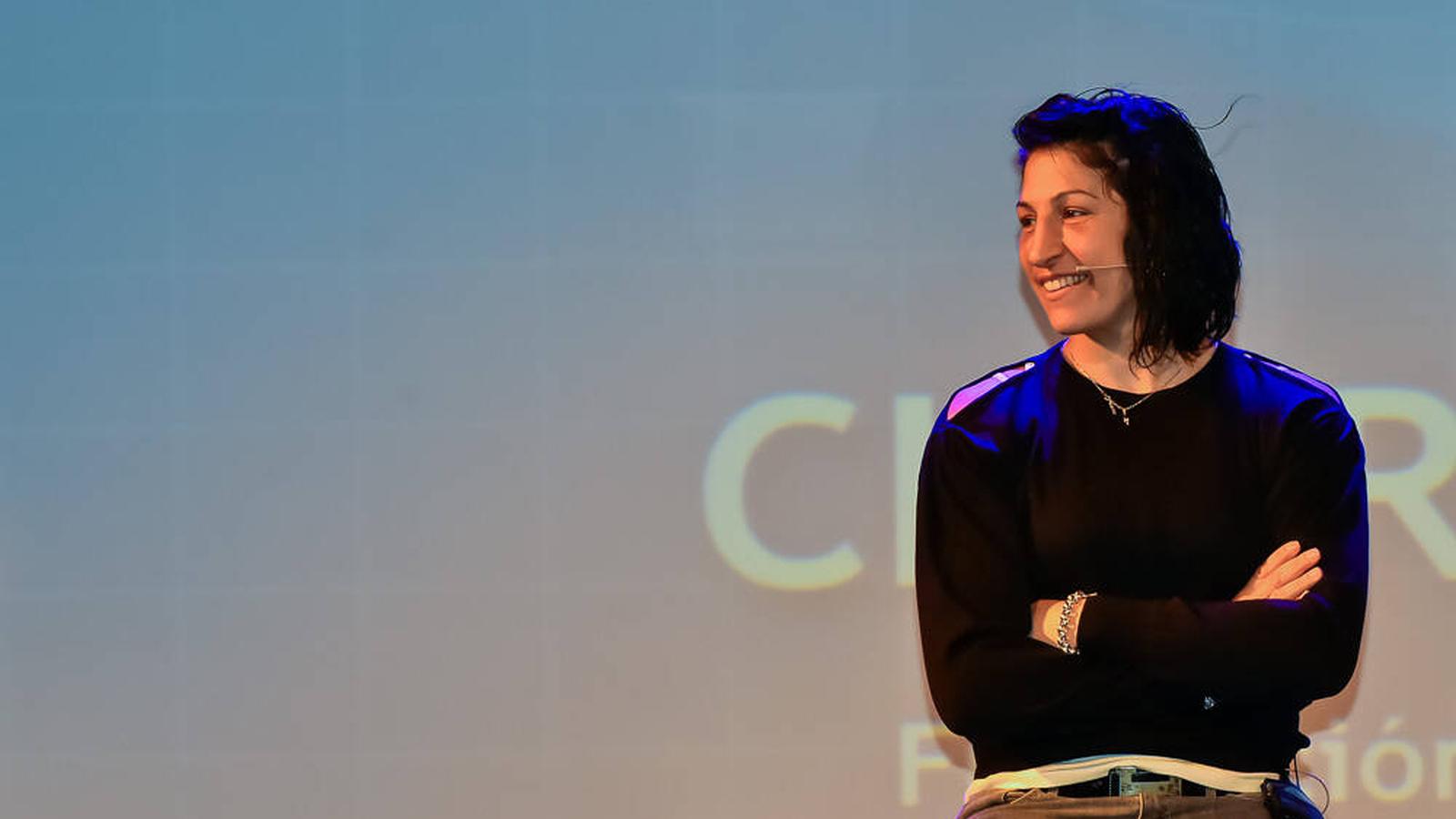 La boxeadora y concejala de Mujer de Torrejón participó en la jornada “Derribando barreras en el deporte femenino”