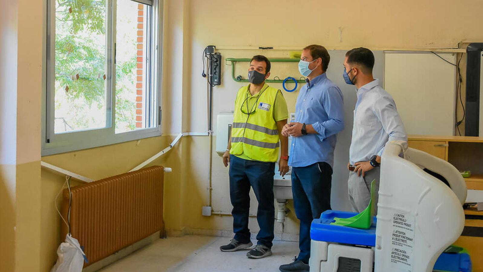 A punto de finalizar las obras realizadas en los colegios de Torrejón