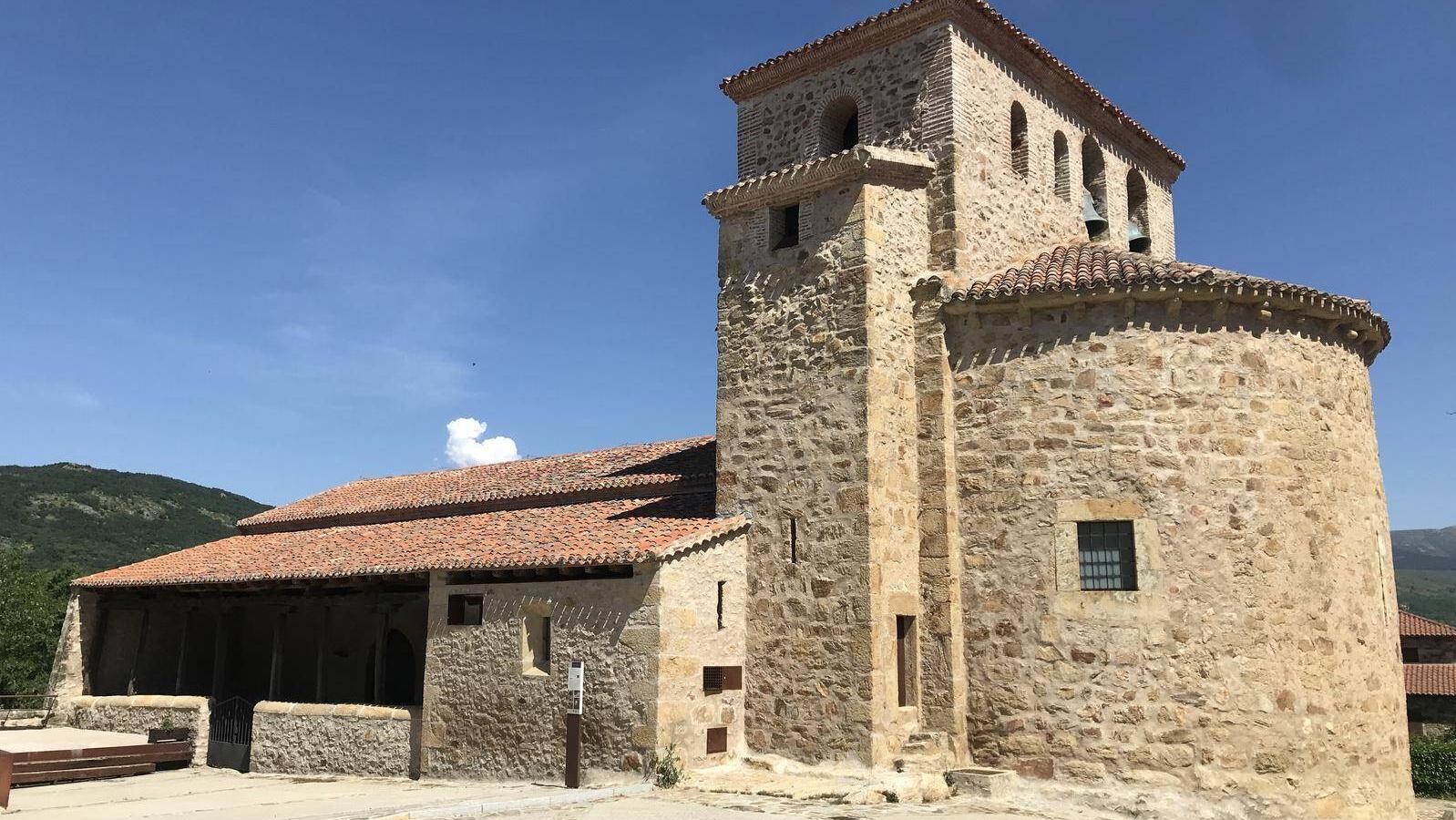 La iglesia parroquial de Santo Domingo de Silos en Prádena del Rincón, declarada Bien de Interés Cultural