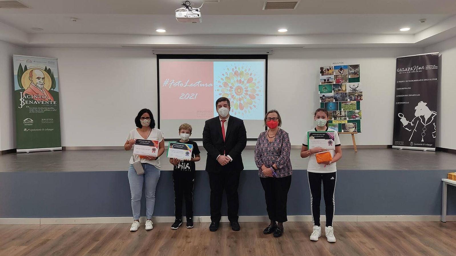Galapagar presenta a los ganadores de la primera fase del Concurso de Fotolectura 2021