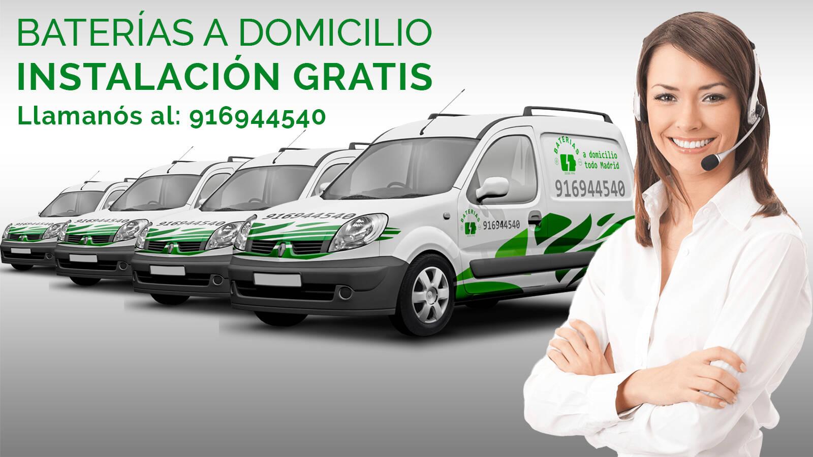 El servicio de cambio de baterías a domicilio referente en Madrid