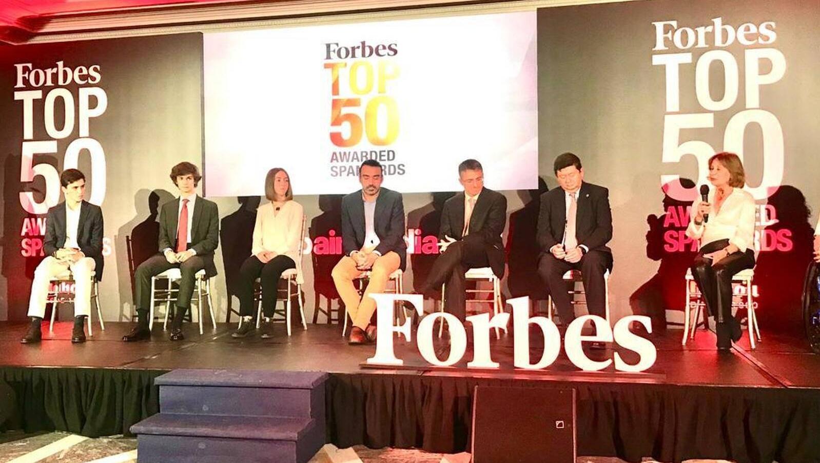 Deportistas, cantantes o estudiantes, entre los premios Forbes a los 50 españoles más galardonados