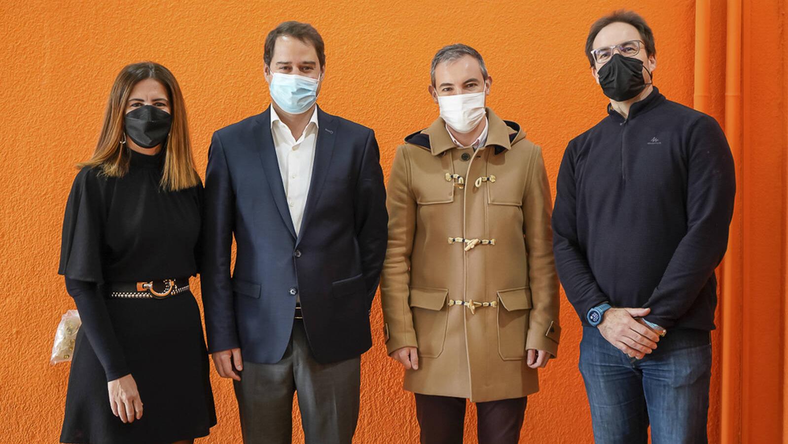 El alcalde de Torrejón visita el IES León Felipe en la jornada inaugural del proyecto Erasmus K229