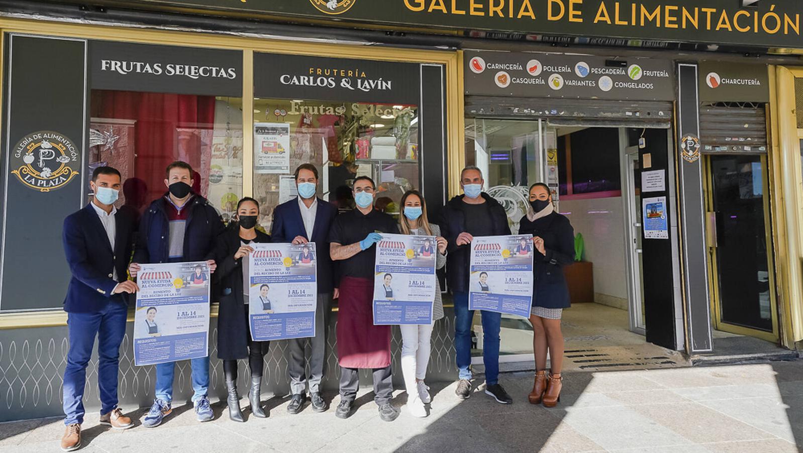 Hoy finaliza el plazo de presentación de solicitudes para optar a las ayudas de 200 y 350 euros que Torrejón ofrece al comercio