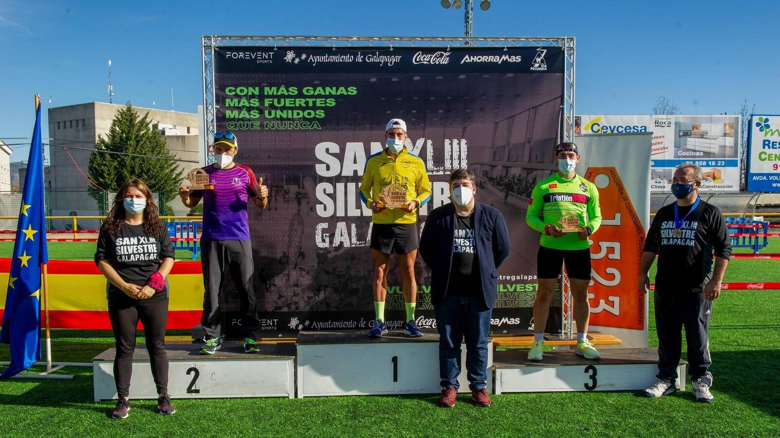 La XLIII San Silvestre de Galapagar consigue un total de 722  participantes