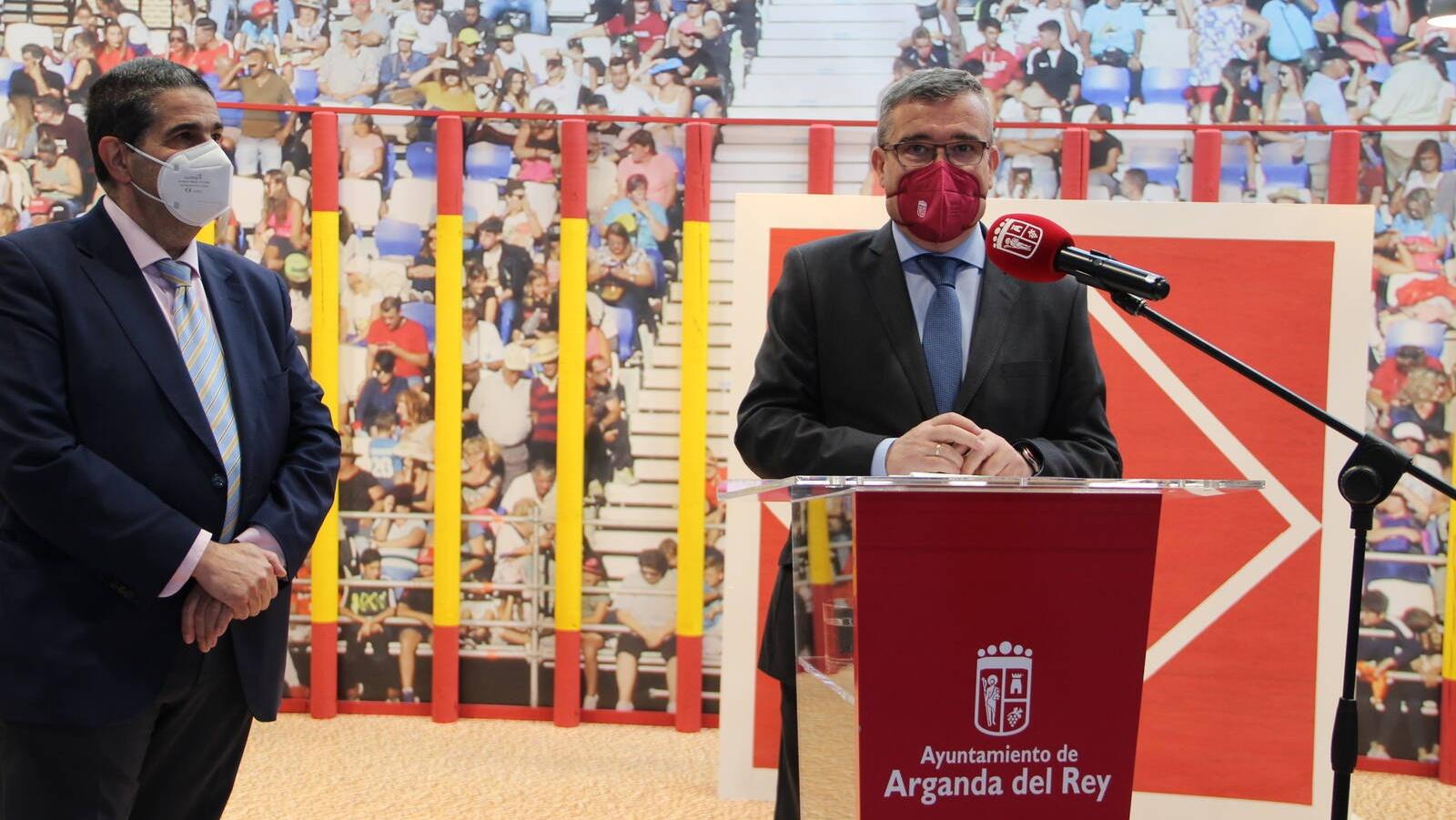 Arganda del Rey inaugura su stand de FITUR dedicado a las Fiestas Patronales