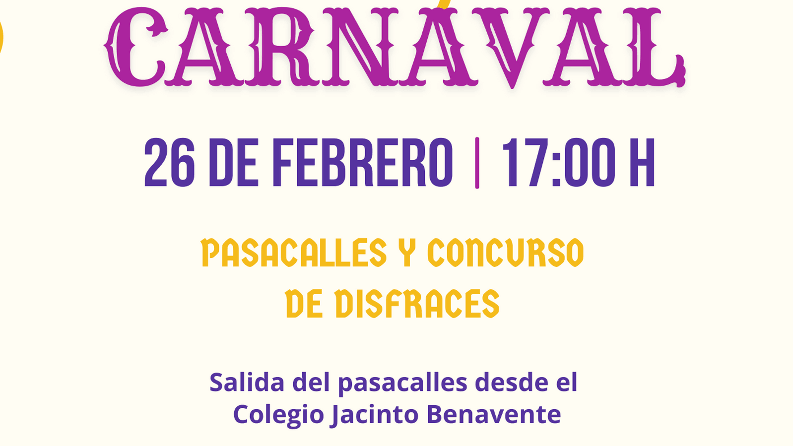 Galapagar organiza Carnaval 2022