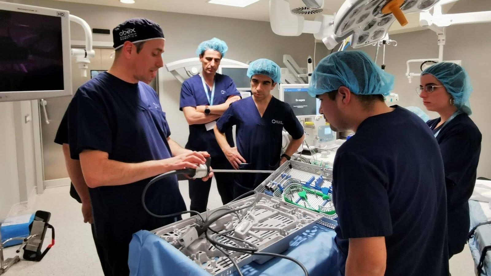 HLA Moncloa celebra su III Curso de técnicas robóticas para el diagnóstico y tratamiento de cáncer de próstata