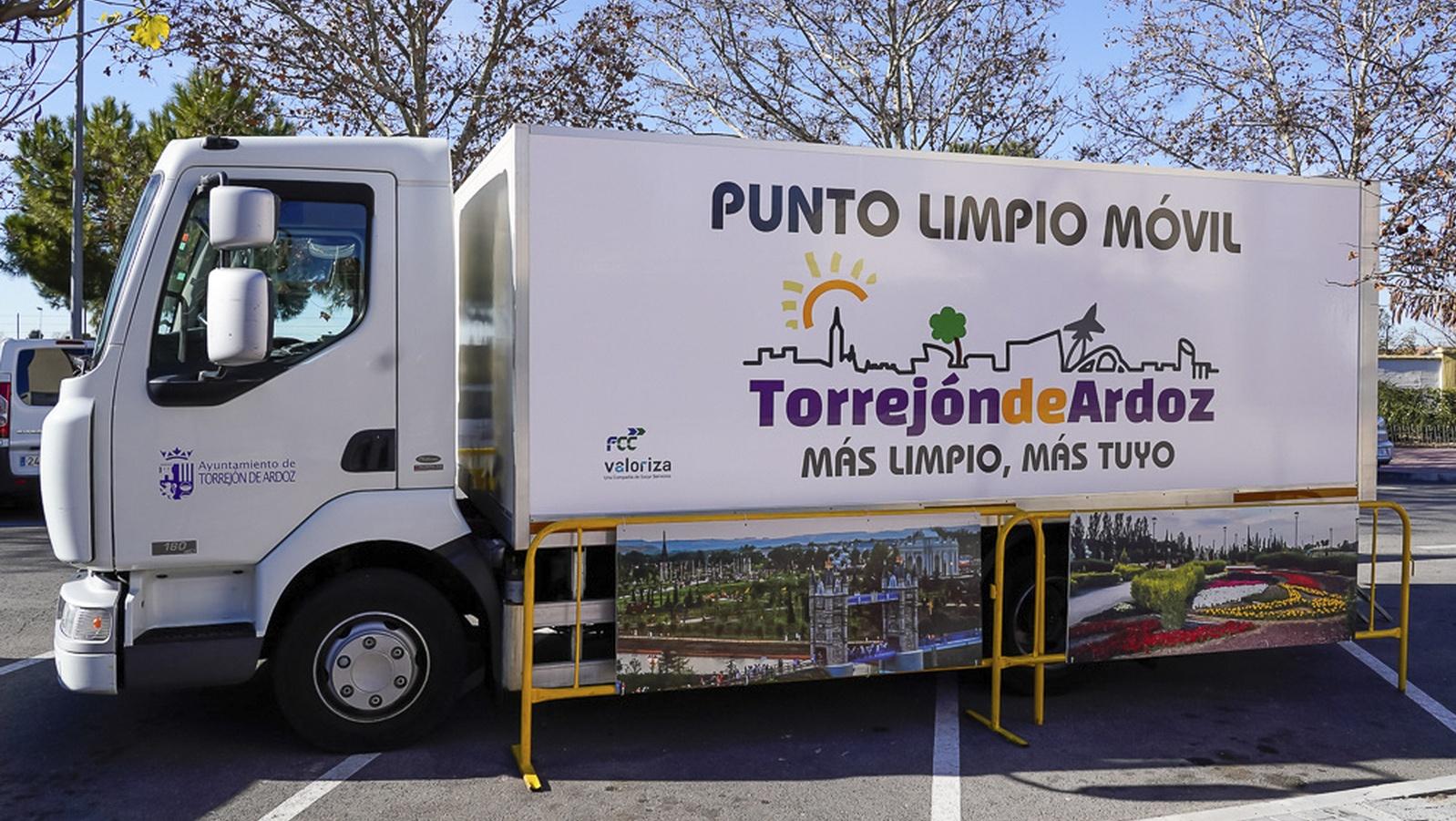 Torrejón de Ardoz ha puesto en marcha un nuevo servicio de Puntos Limpios de Barrio