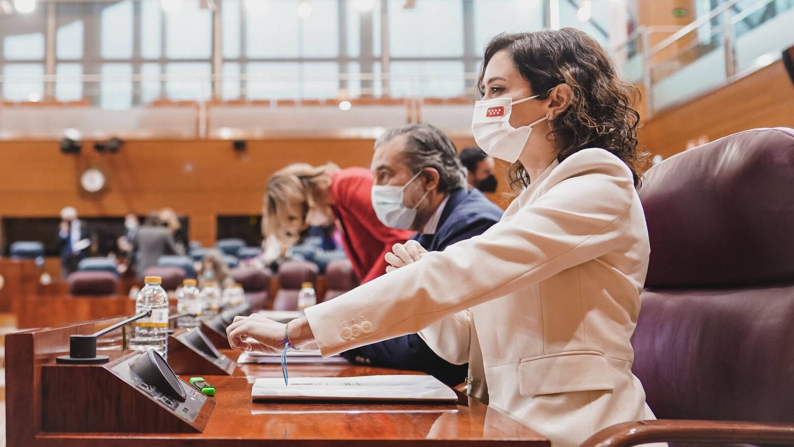 Díaz Ayuso pide al Gobierno reducir el gasto público, bajar impuestos y reorientar los fondos europeos