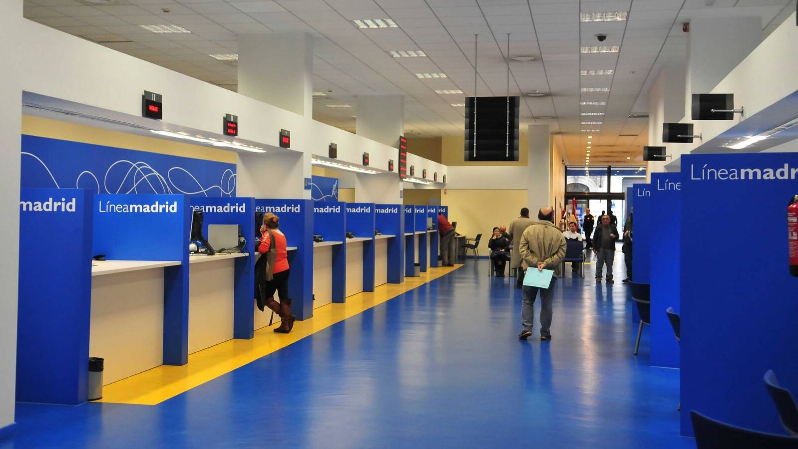 Los trabajadores de Línea Madrid vuelven a la huelga