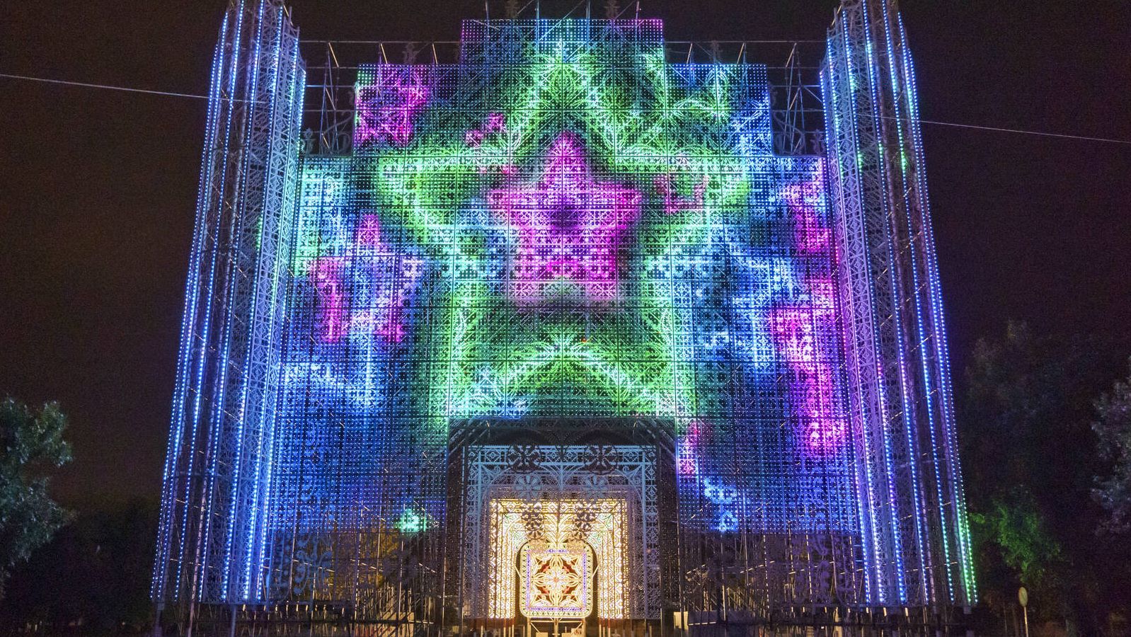 Torrejón presenta La Puerta Mágica ‘más impresionante hasta ahora vista’ en el Parque de la Navidad de España