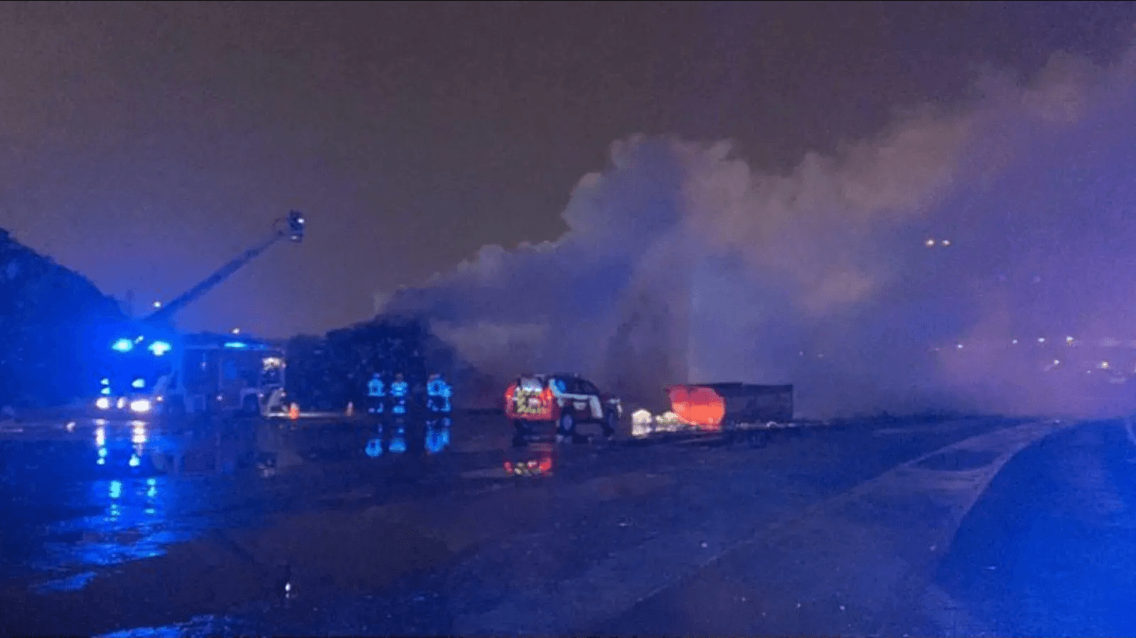 Precintada la chatarrería sin licencia de Villaverde donde se produjo un fuego a mediados de noviembre