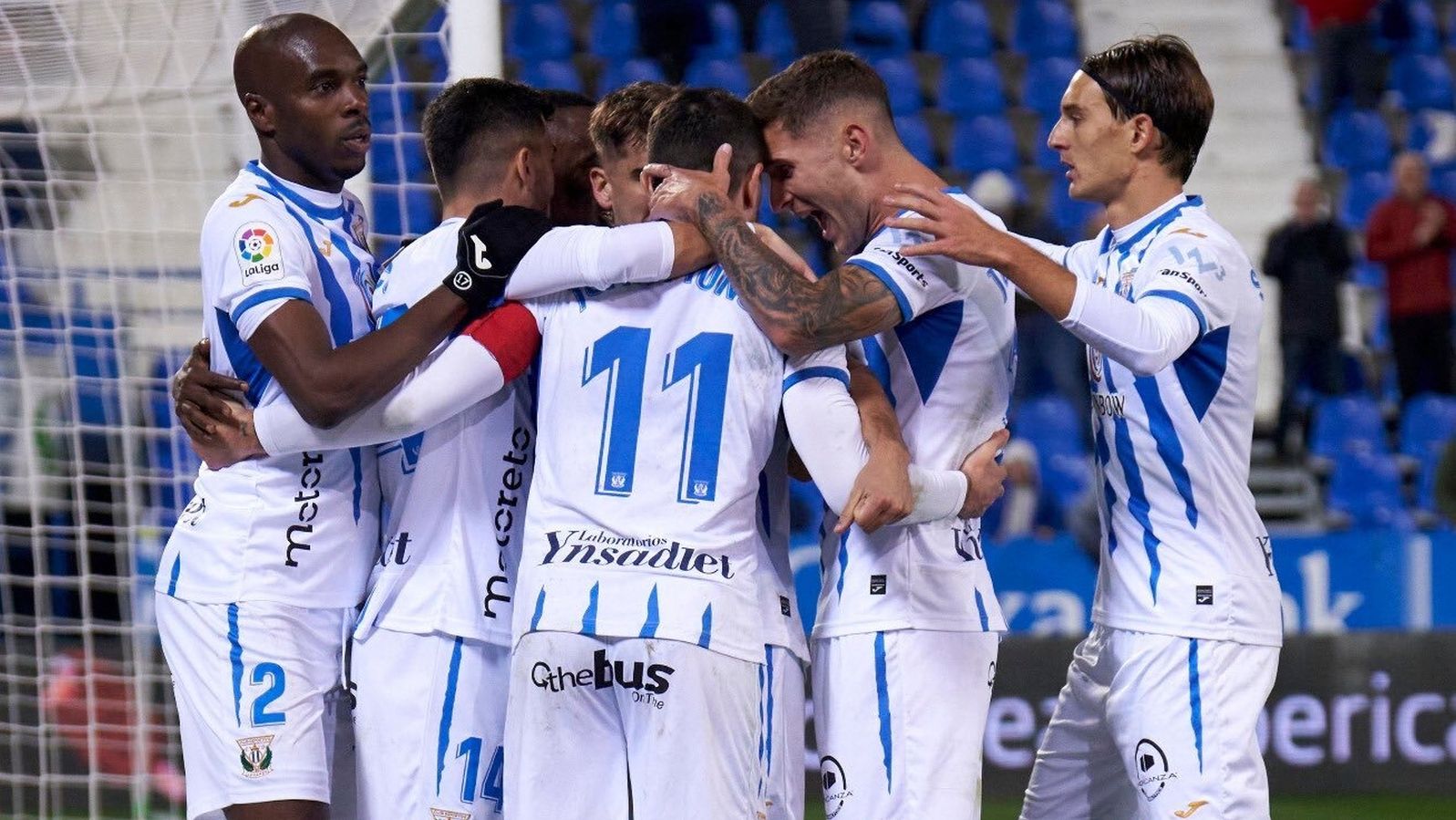 El Leganés remonta al Zaragoza en Butarque y se asoma a los puestos de 'playoff' en Segunda