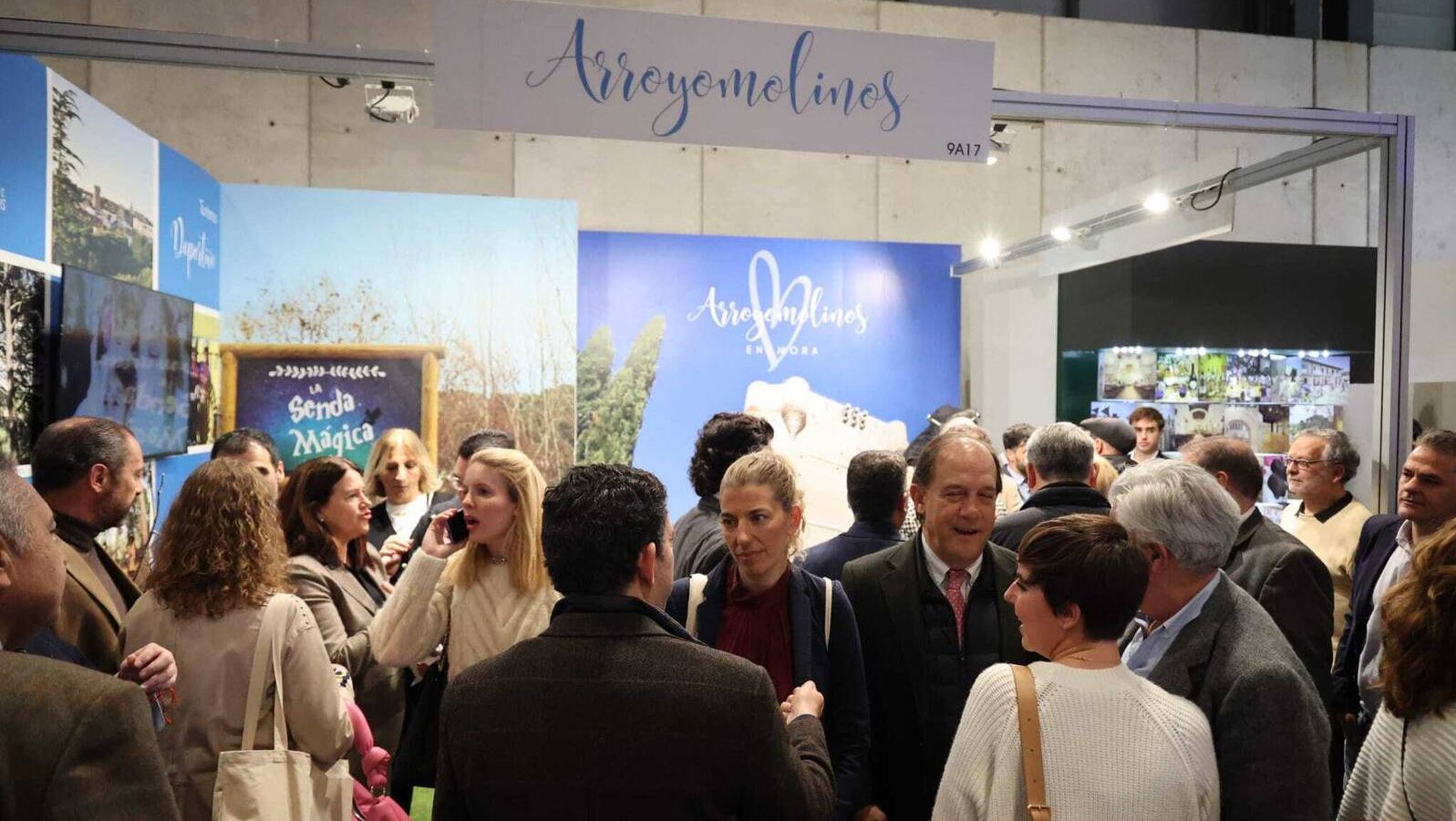 Arroyomolinos dispuso de un stand en la Feria Internacional del Turismo donde mostrarón todo su potencial