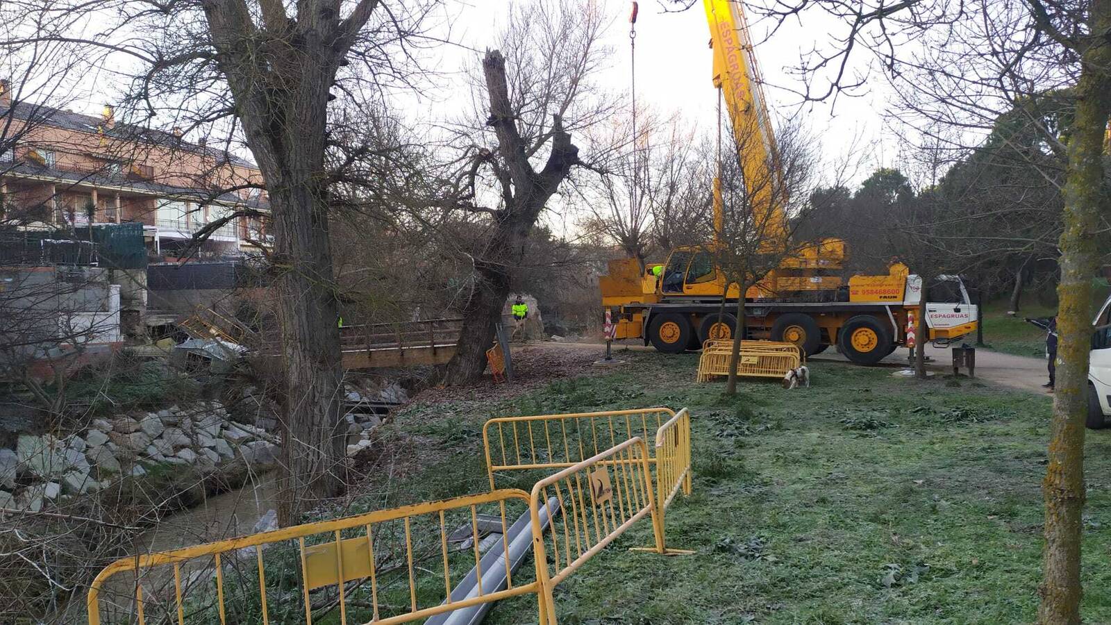 Arroyomolinos comienza las obras en el arroyo de la Arroyada
