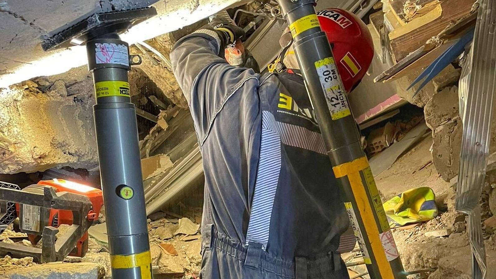 El Ericam ya trabaja en la ciudad turca de Alejandreta en la búsqueda de supervivientes