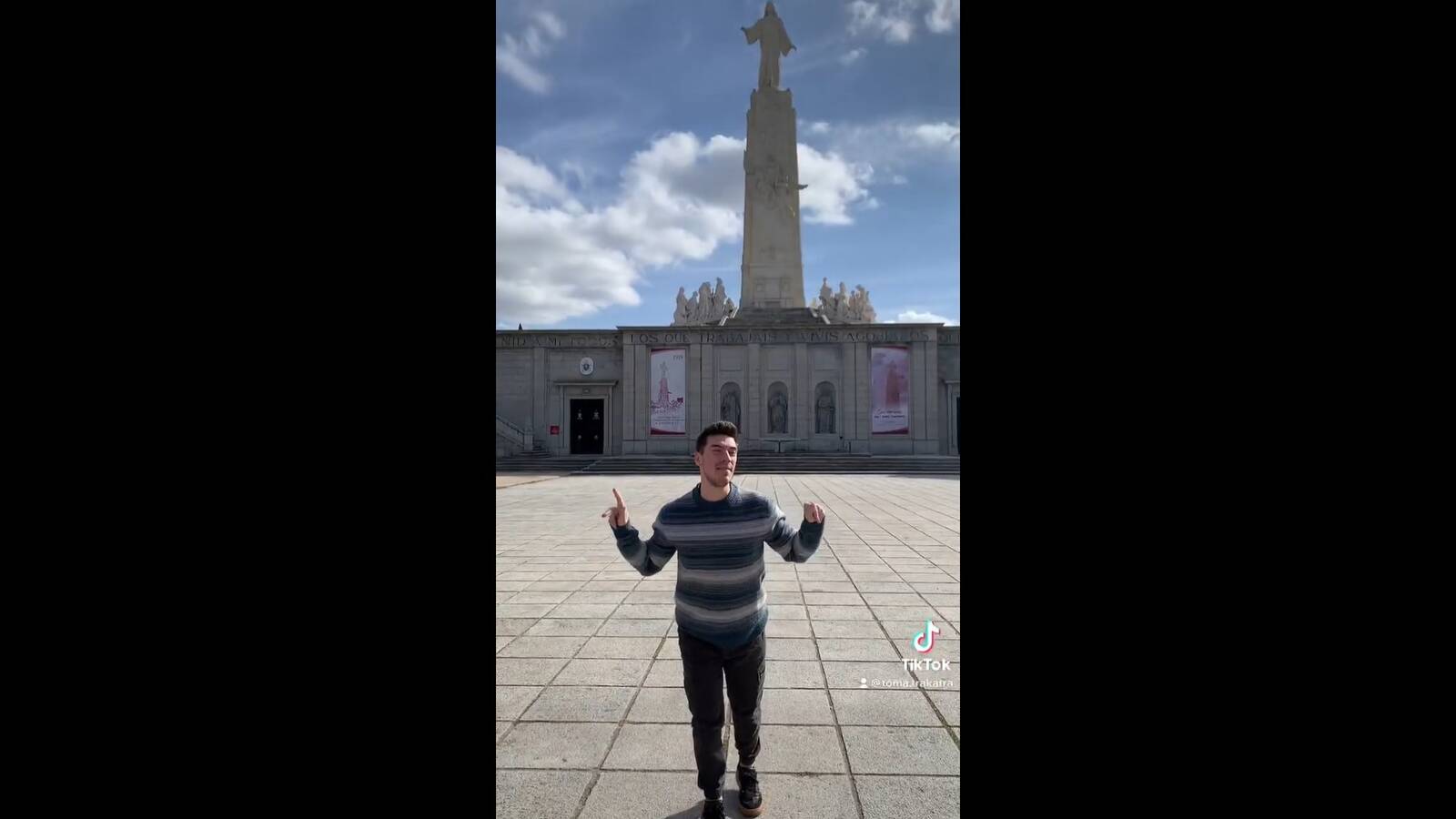 Denuncian a un influencer por profanar la basílica del Cerro de los Ángeles