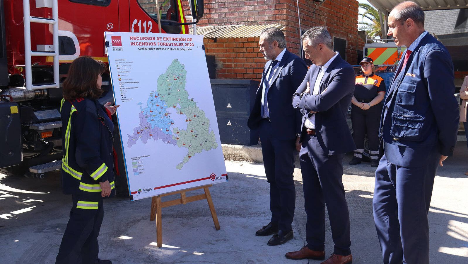 Nuevo Punto de Fuego Forestal en Sevilla la Nueva para apoyar las labores de prevención y extinción