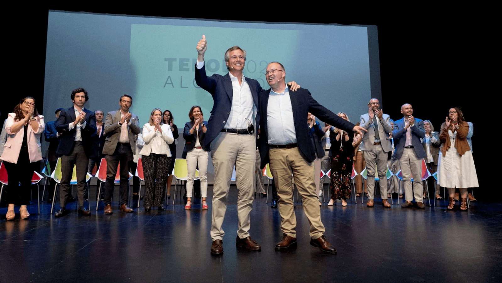 Terol presenta su candidatura en Alcorcón con el respaldo de numerosos vecinos y la confianza del PP en su victoria