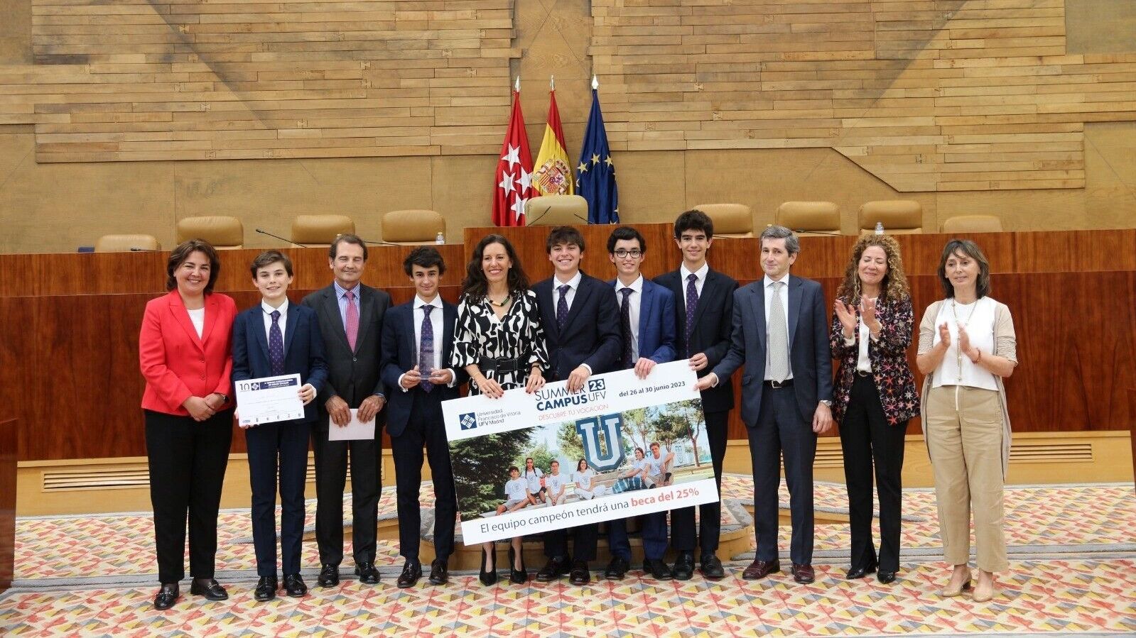 El Colegio Retamar de Pozuelo de Alarcón gana el XIV Torneo Escolar de Debate de la Comunidad de Madrid