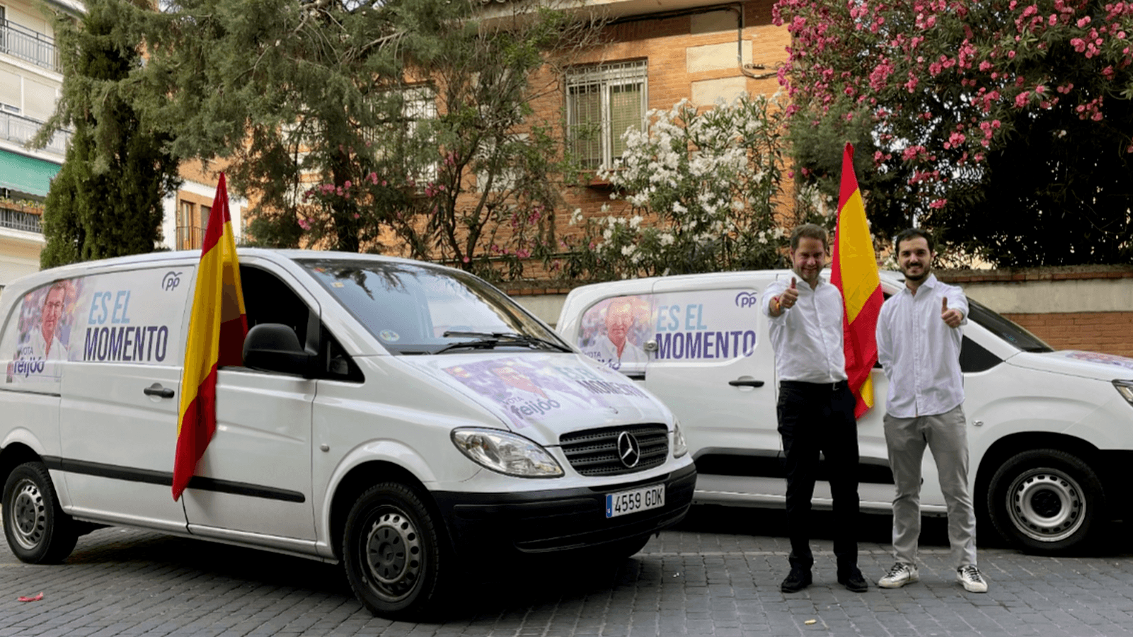 El Partido Popular de Torrejón de Ardoz despliega dos vehículos de campaña en estas Elecciones Generales