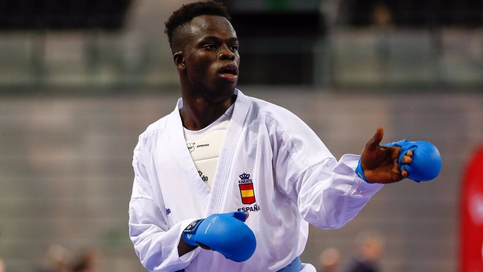 El español Babacar Seck se coloca como número uno del mundo en la categoría de kumite +84 kilos