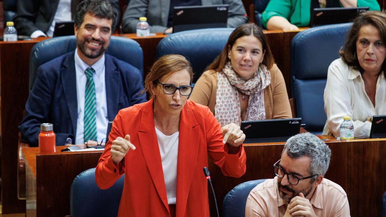 Mónica García critica la "purga" en Telemadrid y Díaz Ayuso recuerda la de Rosa María Mateo en RTVE