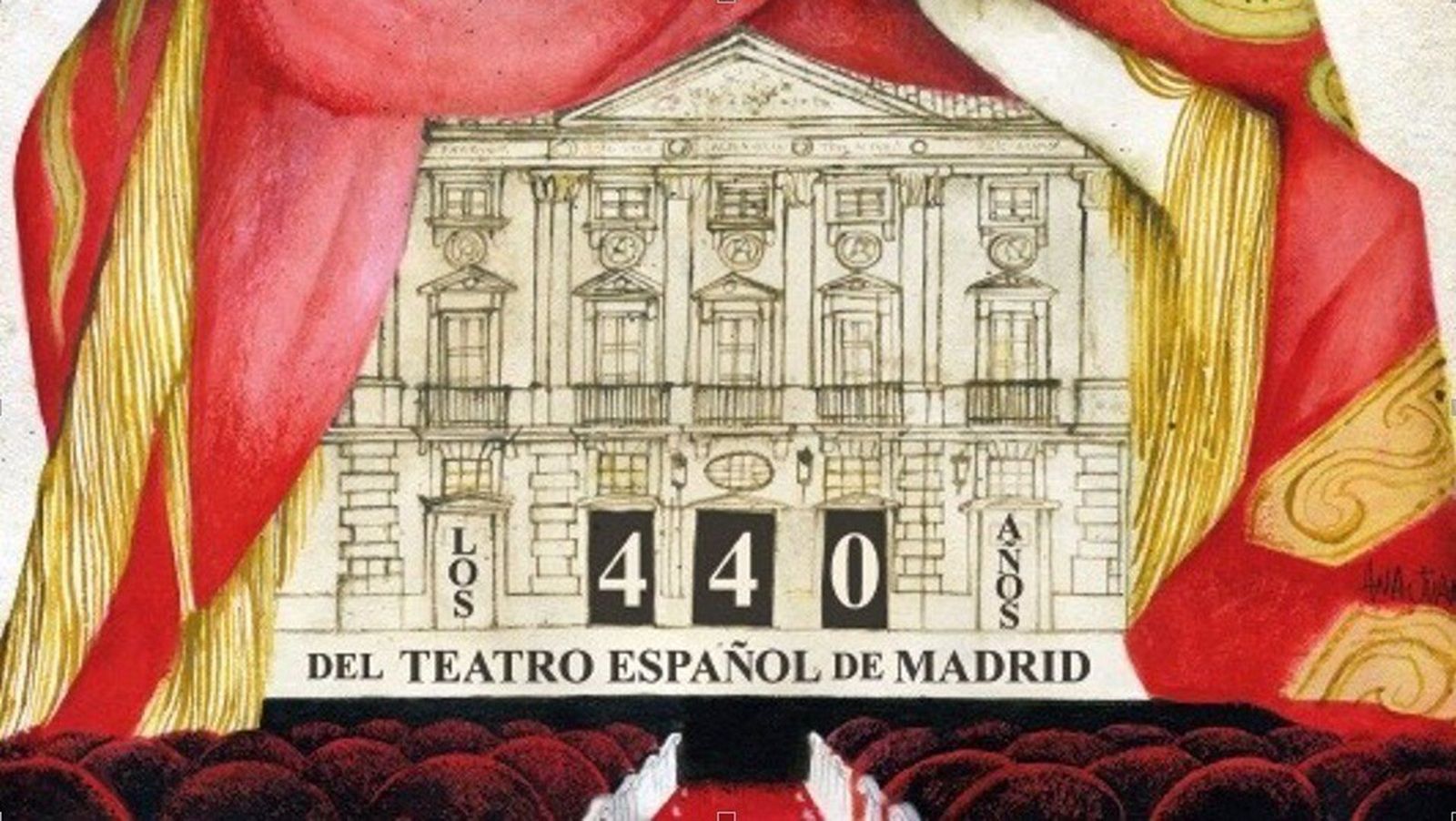 La ilustradora Ana Juan levanta el telón del Teatro Español, escenario en activo más antiguo de Europa, en eme21magazine