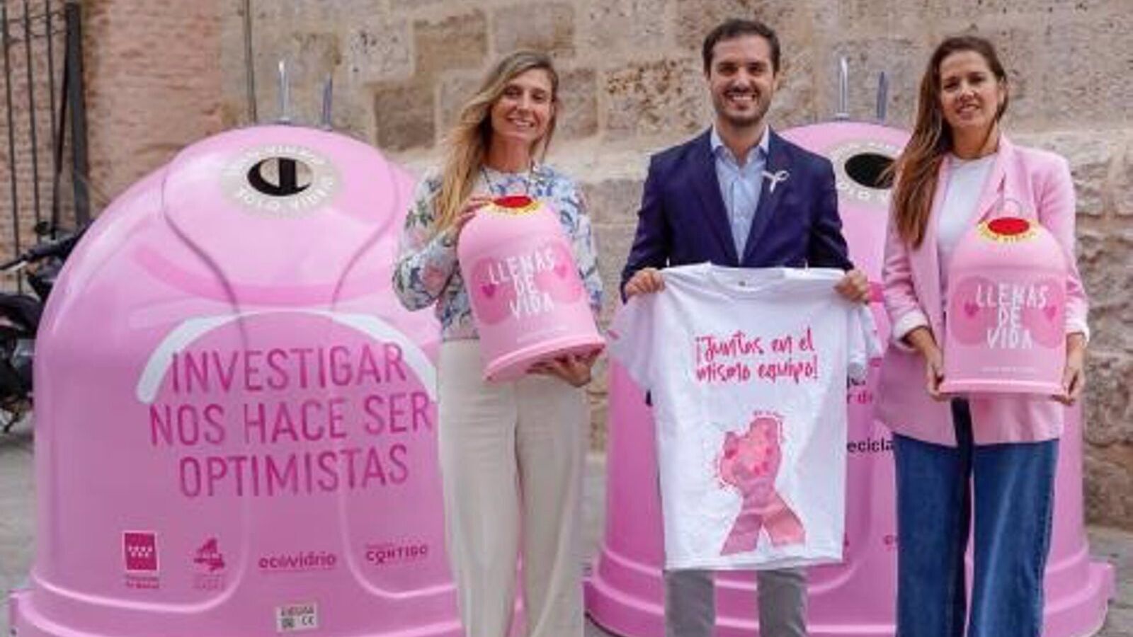 Ecovidrio y Torrejón lanzan una campaña en apoyo a la investigación contra el cáncer de mama