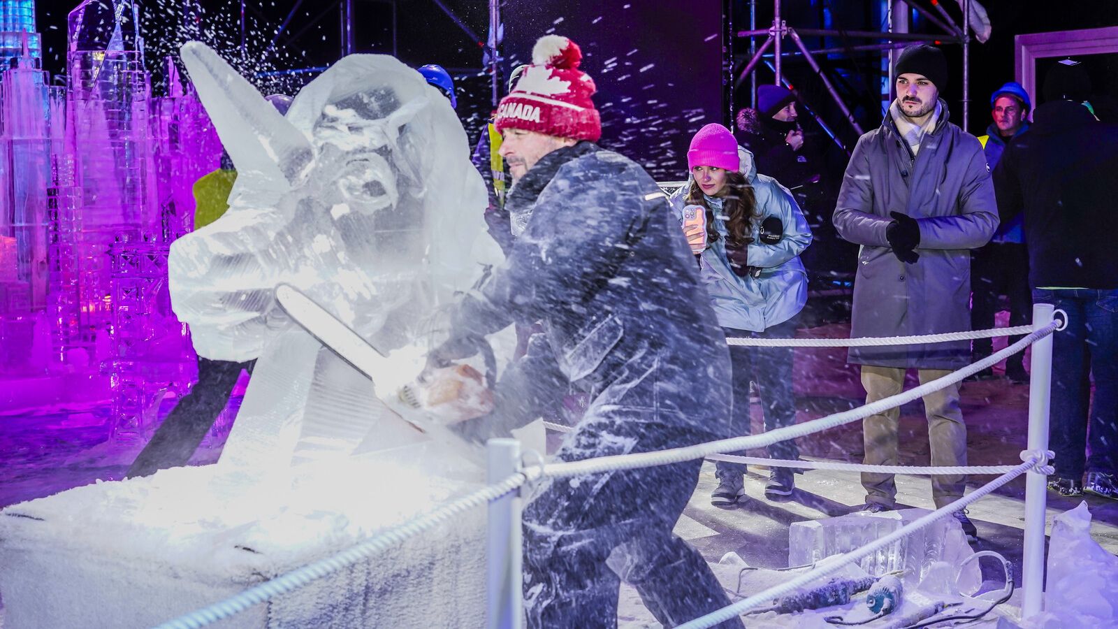 Presentado en Torrejón el Festival Internacional de Esculturas de Hielo