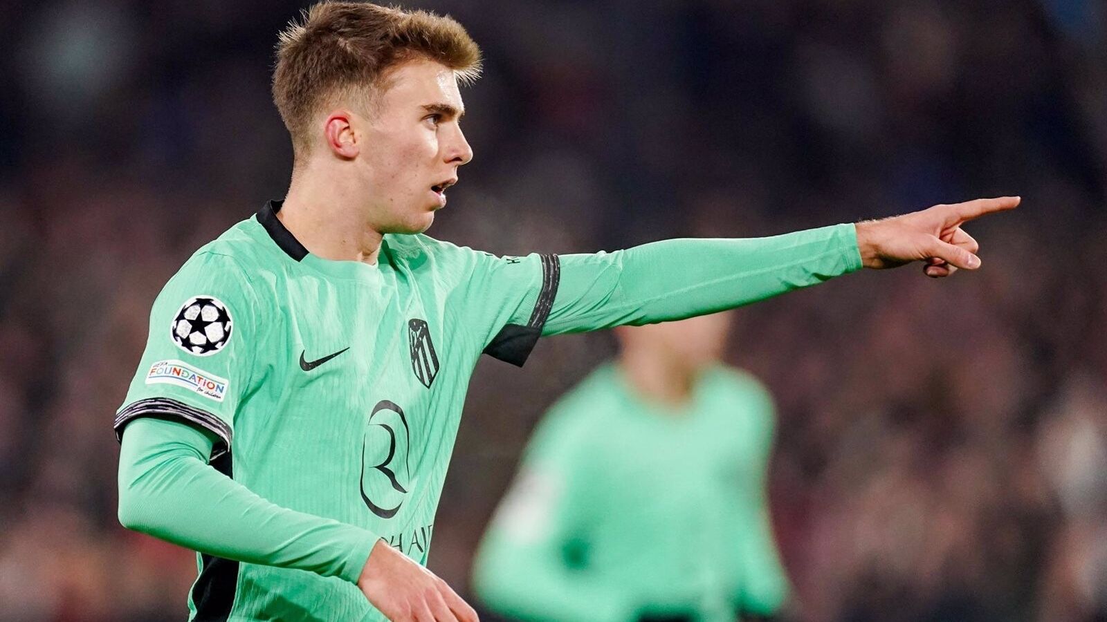 Pablo Barrios, centrocampista del Atlético de Madrid, sufre una rotura de menisco en la rodilla