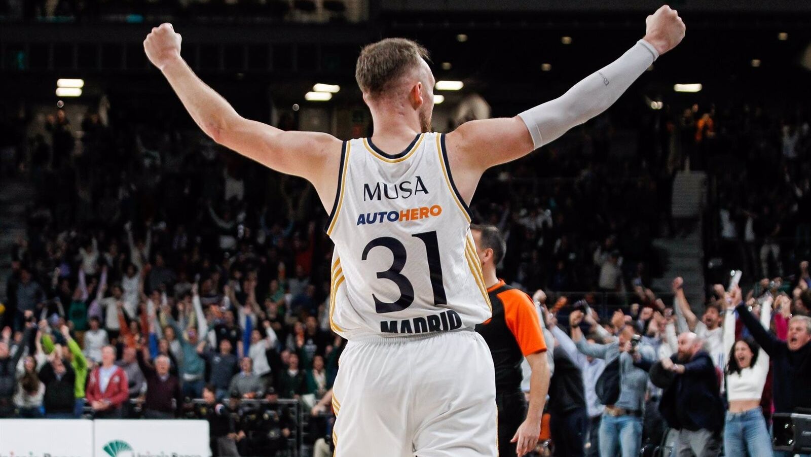 El alero del Real Madrid Dzanan Musa, MVP del mes de enero en la Euroliga