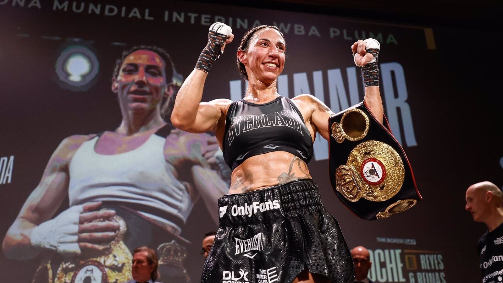 La boxeadora española Jennifer Miranda, campeona del mundo en Madrid