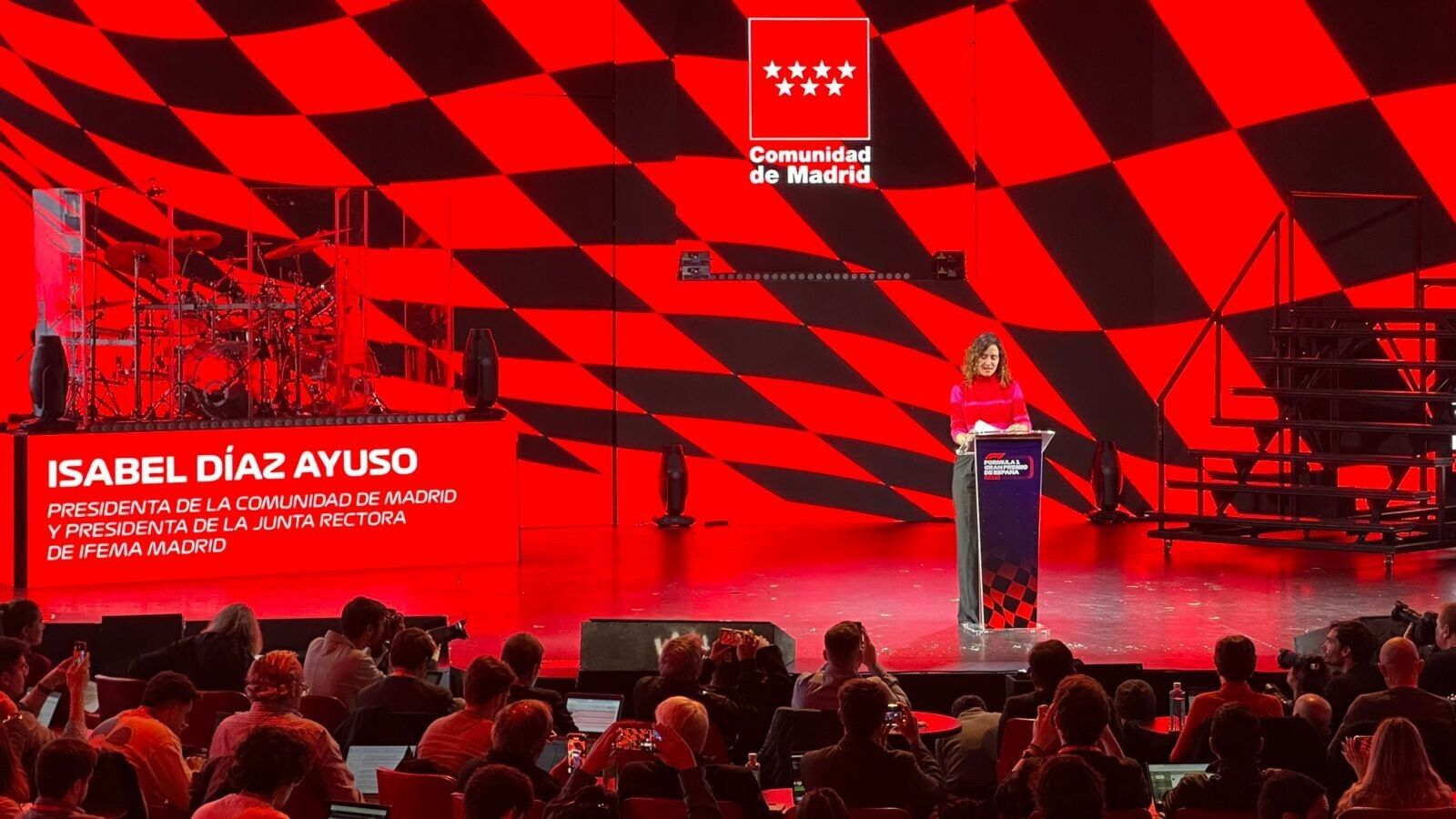 Díaz Ayuso espera que Cataluña mantenga su GP de Fórmula 1