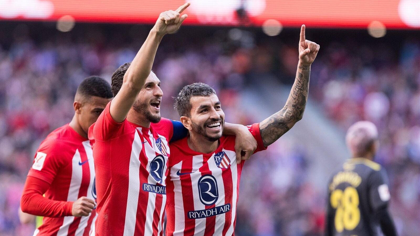 El Atlético doblega a Las Palmas 5-0 antes de iniciar los octavos de 'Champions' ante el Inter