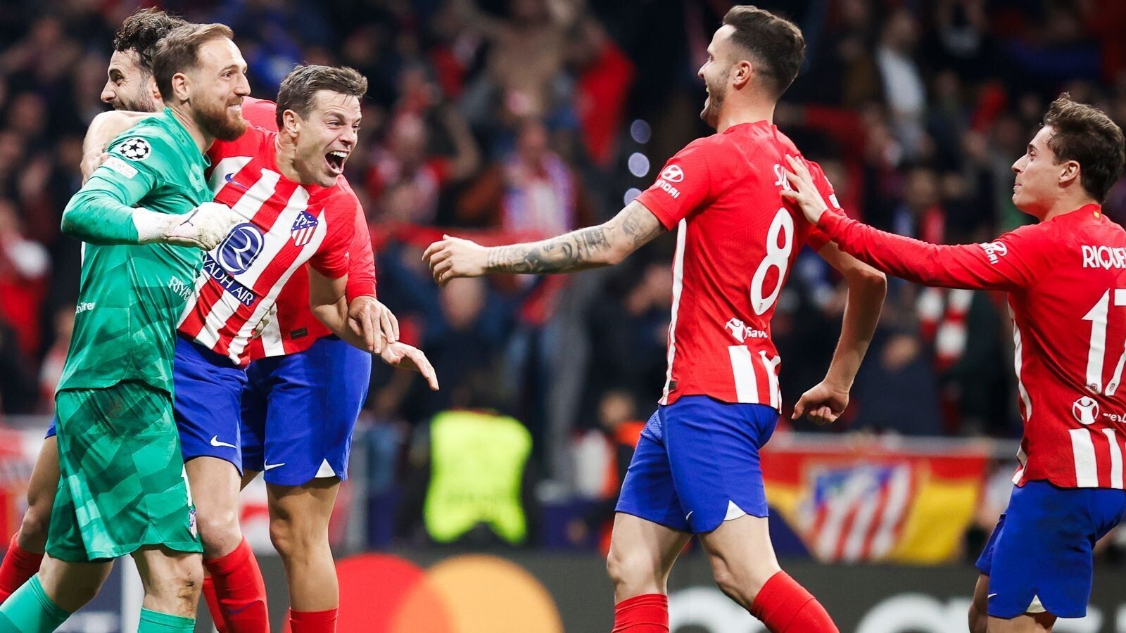 El Atlético de Madrid pasa a los cuartos de final gracias a la gran actuación de Oblak