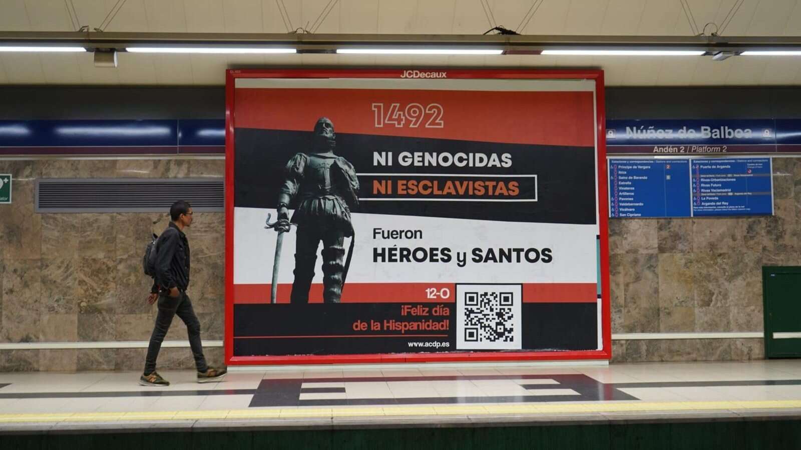 La ACdP lanza una campaña por la Hispanidad bajo el lema «Ni genocidas, ni esclavistas»