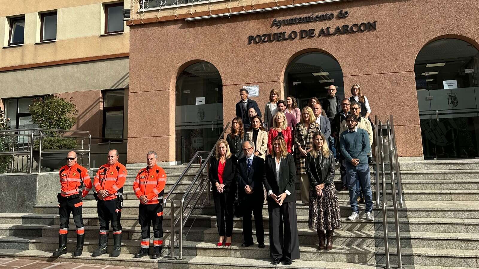 Pozuelo decreta tres días de luto y homenajea con un minuto de silencio a las víctimas de la DANA