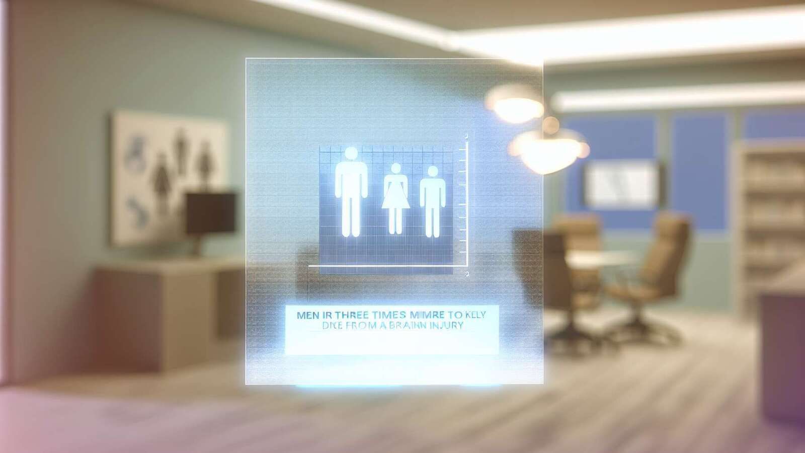 Los hombres tienen tres veces más probabilidades de morir por una lesión cerebral