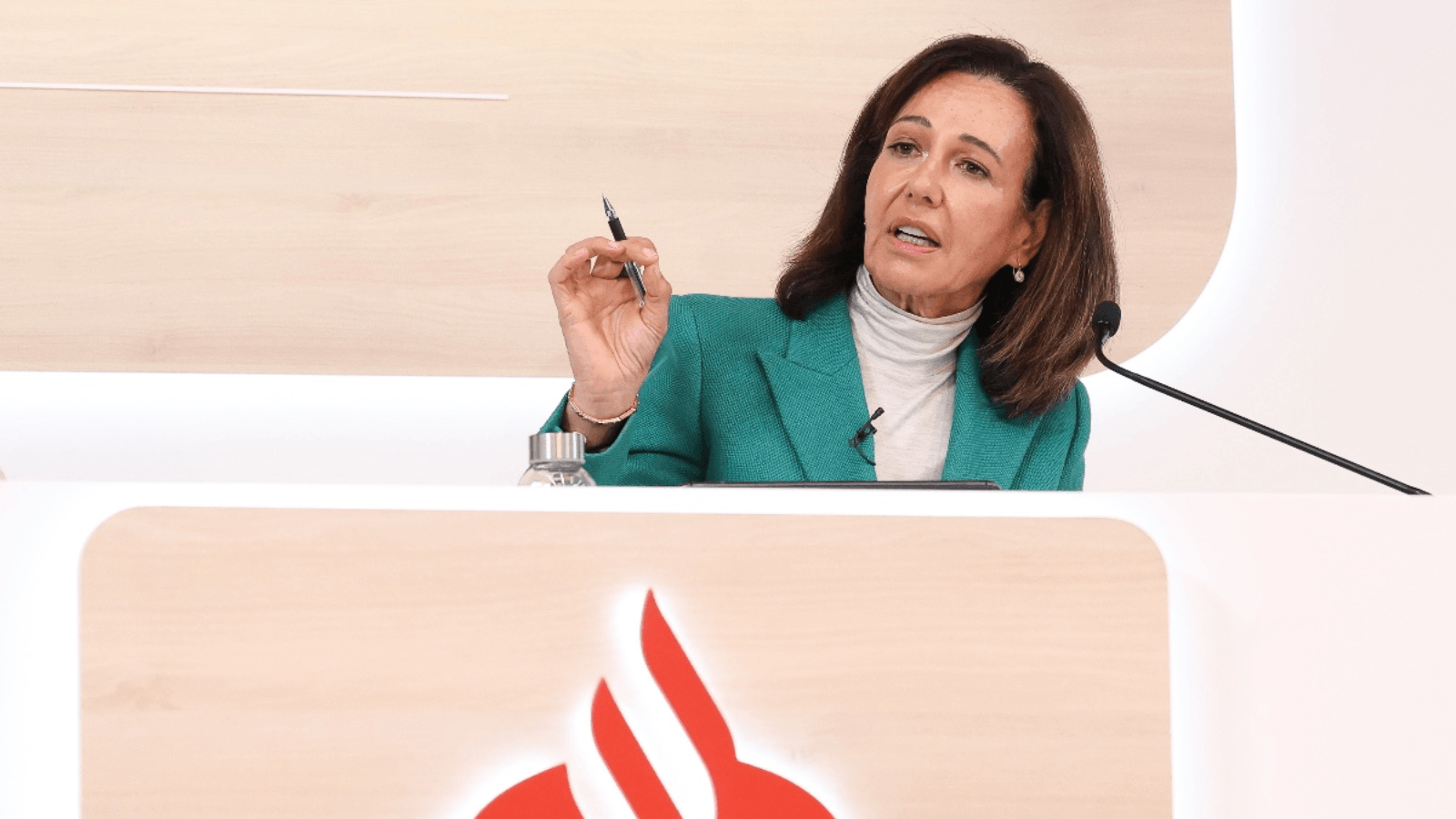 El Banco Santander alcanza beneficios récord en el primer trimestre