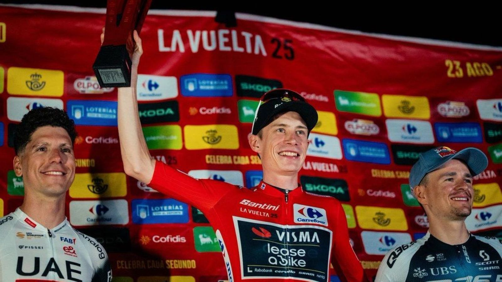 La Comunidad de Madrid otorgará su Medalla de Oro a La Vuelta y al ciclista Jonas Vingegaard