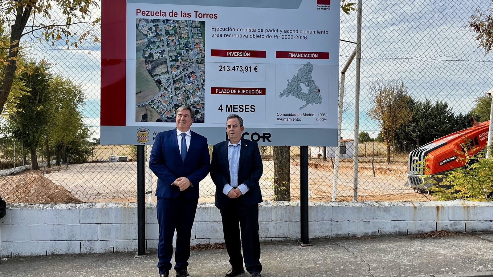 La Comunidad remodela el centro histórico y las instalaciones deportivas de Pezuela de las Torres
